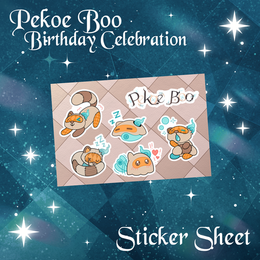 Pekoe Boo : Sticker Sheet