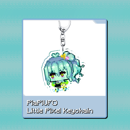 PiaPiUFO : Little Pixel Keychain