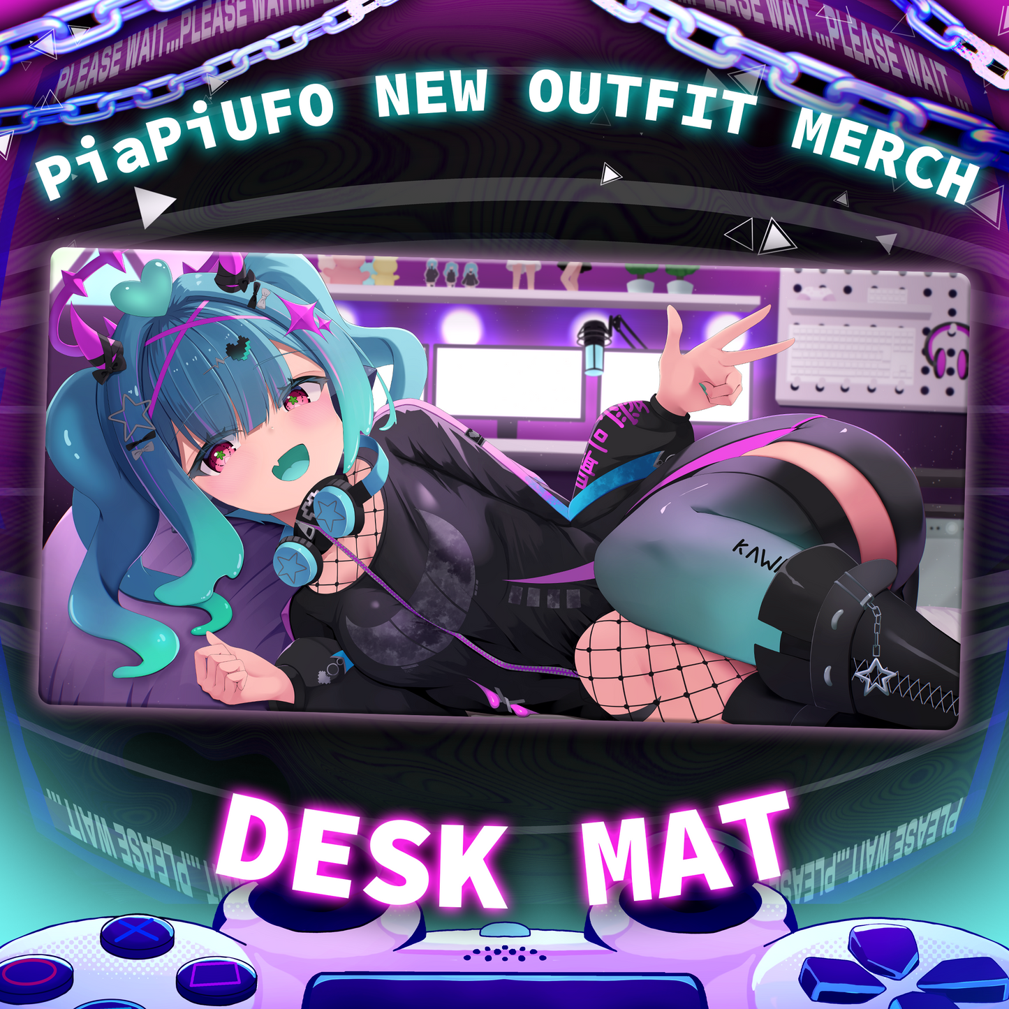 PiaPi UFO : New Outfit XXL Deskmat