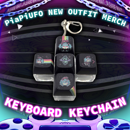 PiaPi UFO : Keyboard Keychain