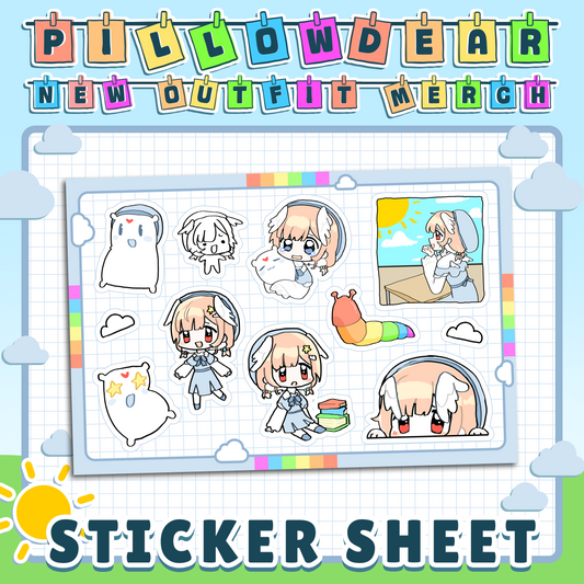PillowDear : Sticker Sheet