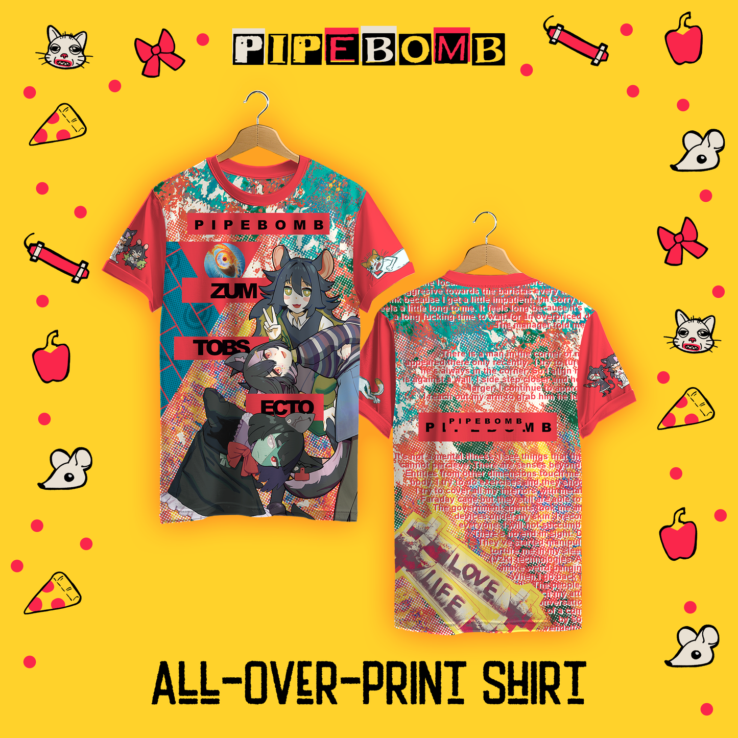 Pipe Bomb : All-Over-Print Shirt
