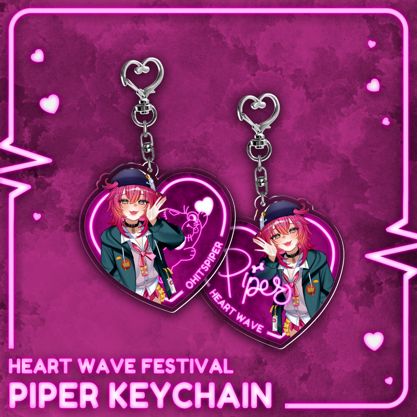 HeartWAVE : Full Keychain Set