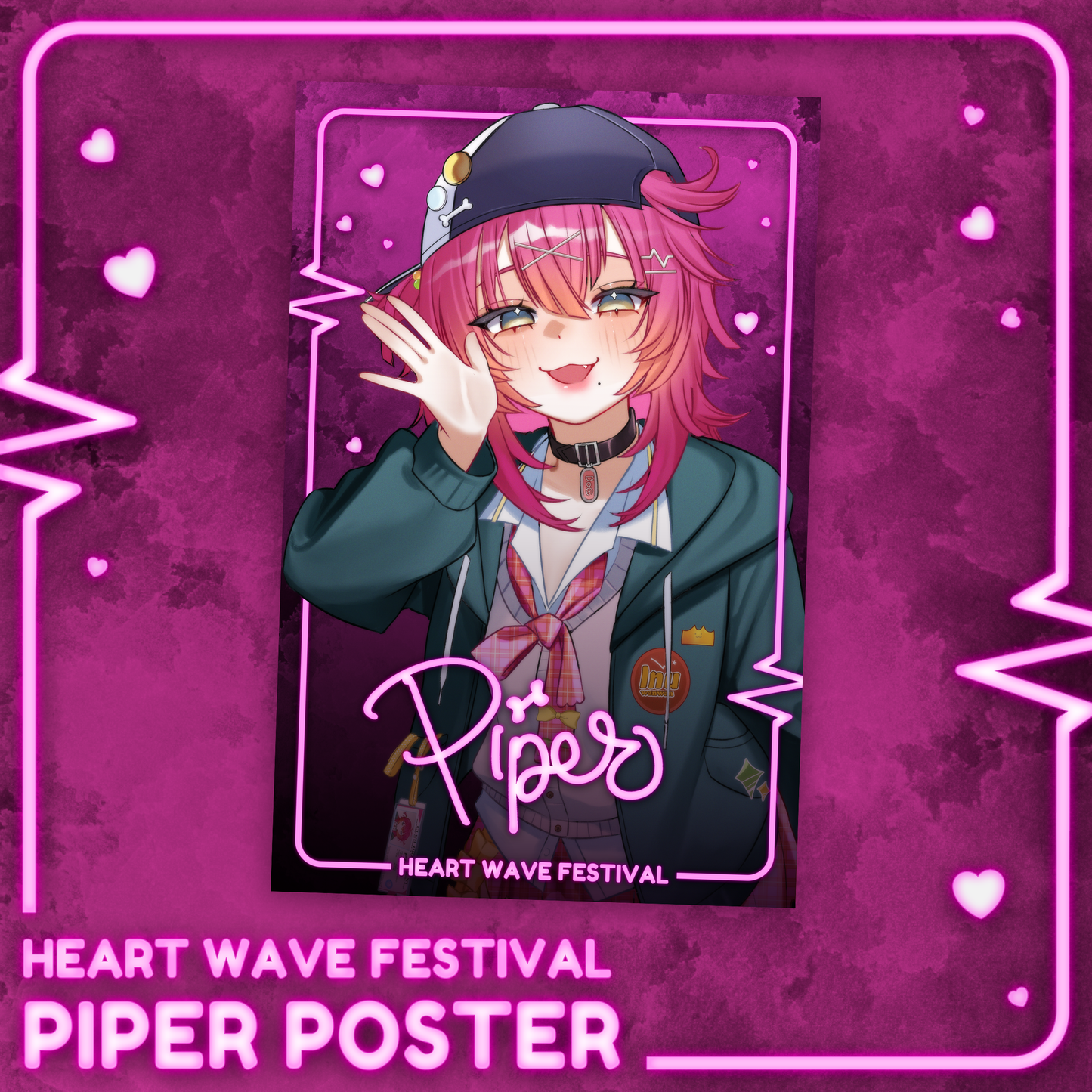 OhItsPiper : HeartWAVE Poster