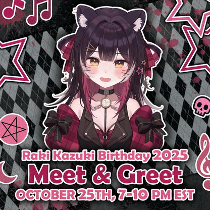 Raki Kazuki : Meet & Greet Ticket (Birthday 2025)