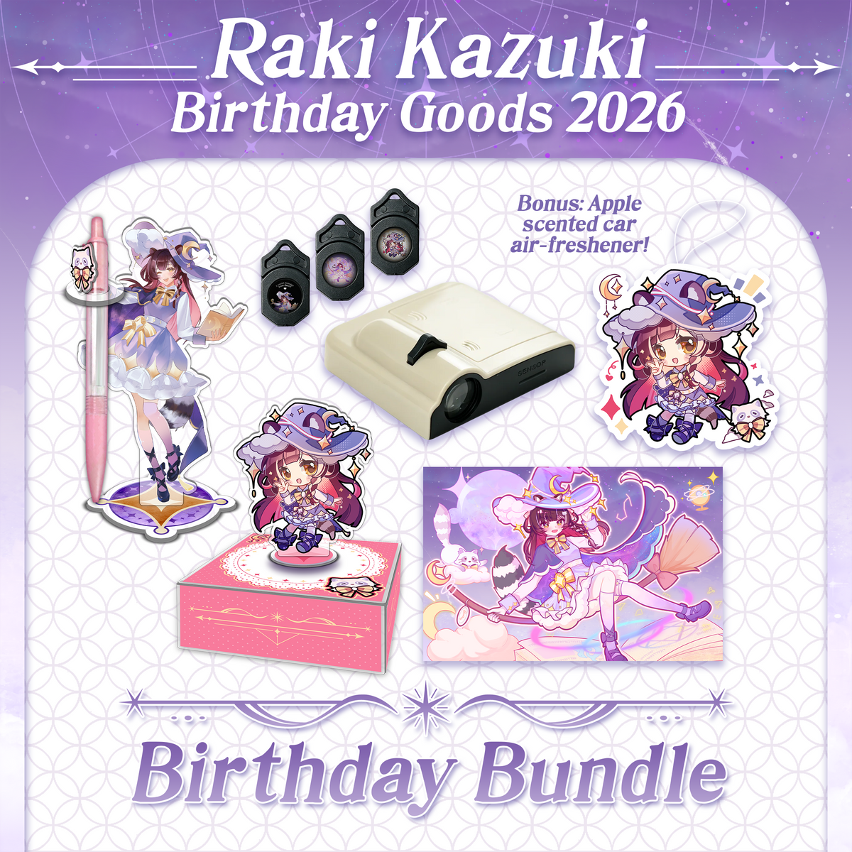 Raki Kazuki : 2026 Birthday Bundle [Pre-Order]