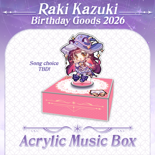 Raki Kazuki : Acrylic Music Box [Pre-Order]
