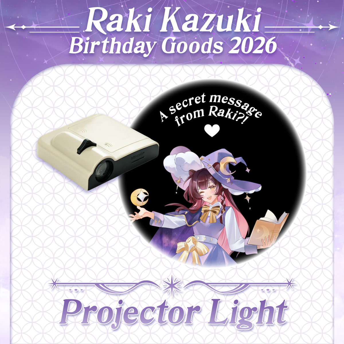 Raki Kazuki : Projector Light [Pre-Order]