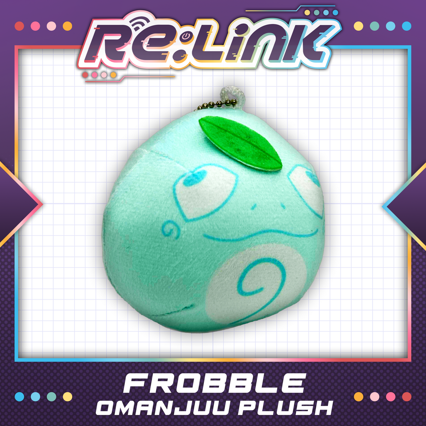 Rebbi Rompin : Frobble Plush Keychain