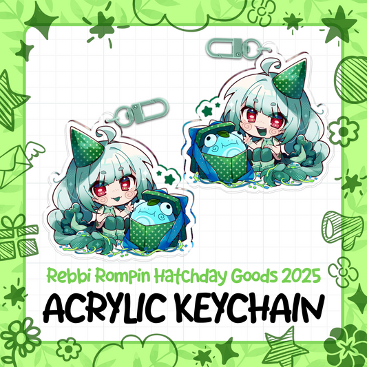 Rebbi Rompin : HatchDay Acrylic Keychain