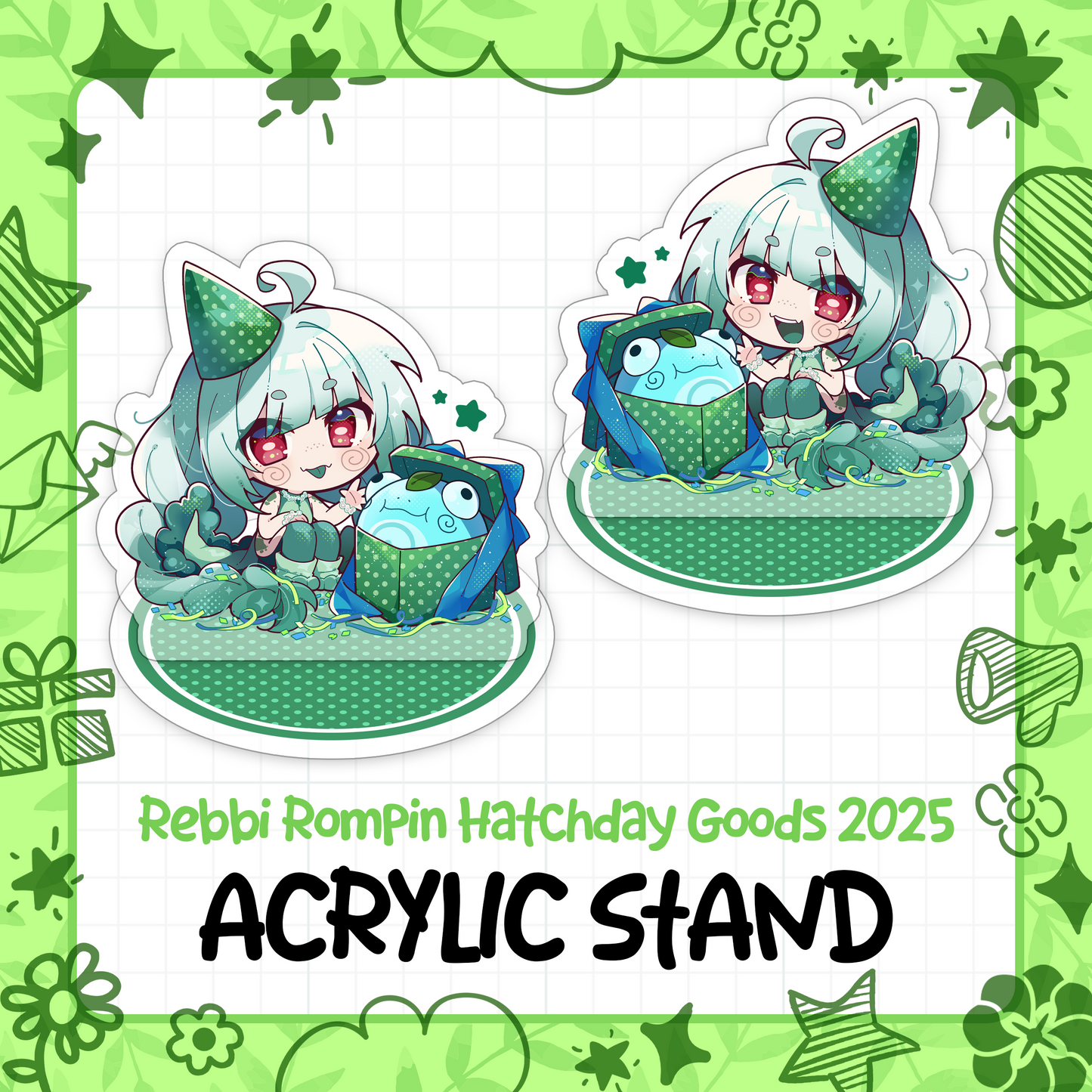 Rebbi Rompin : HatchDay Acrylic Standee