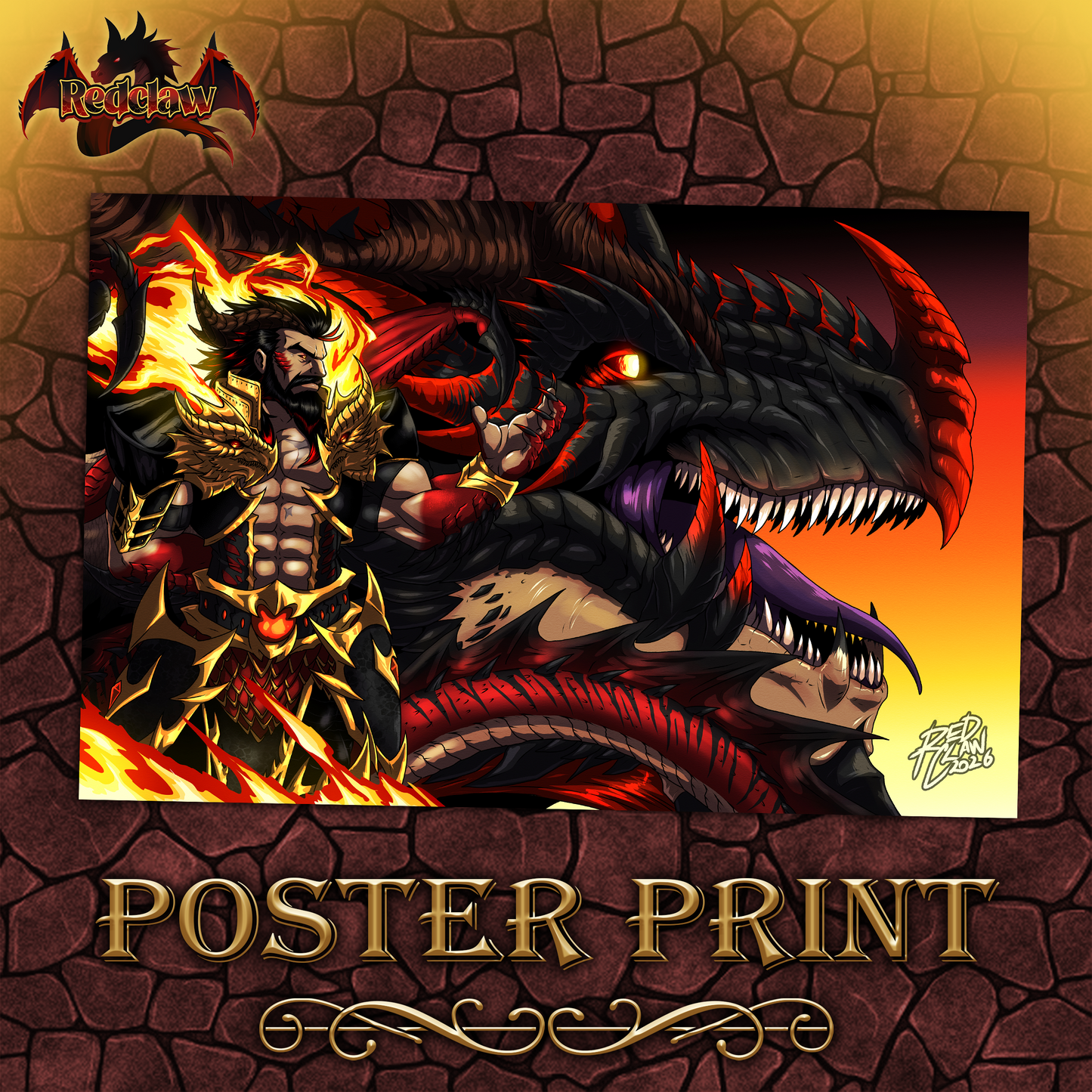 Redclaw: Dragon Poster