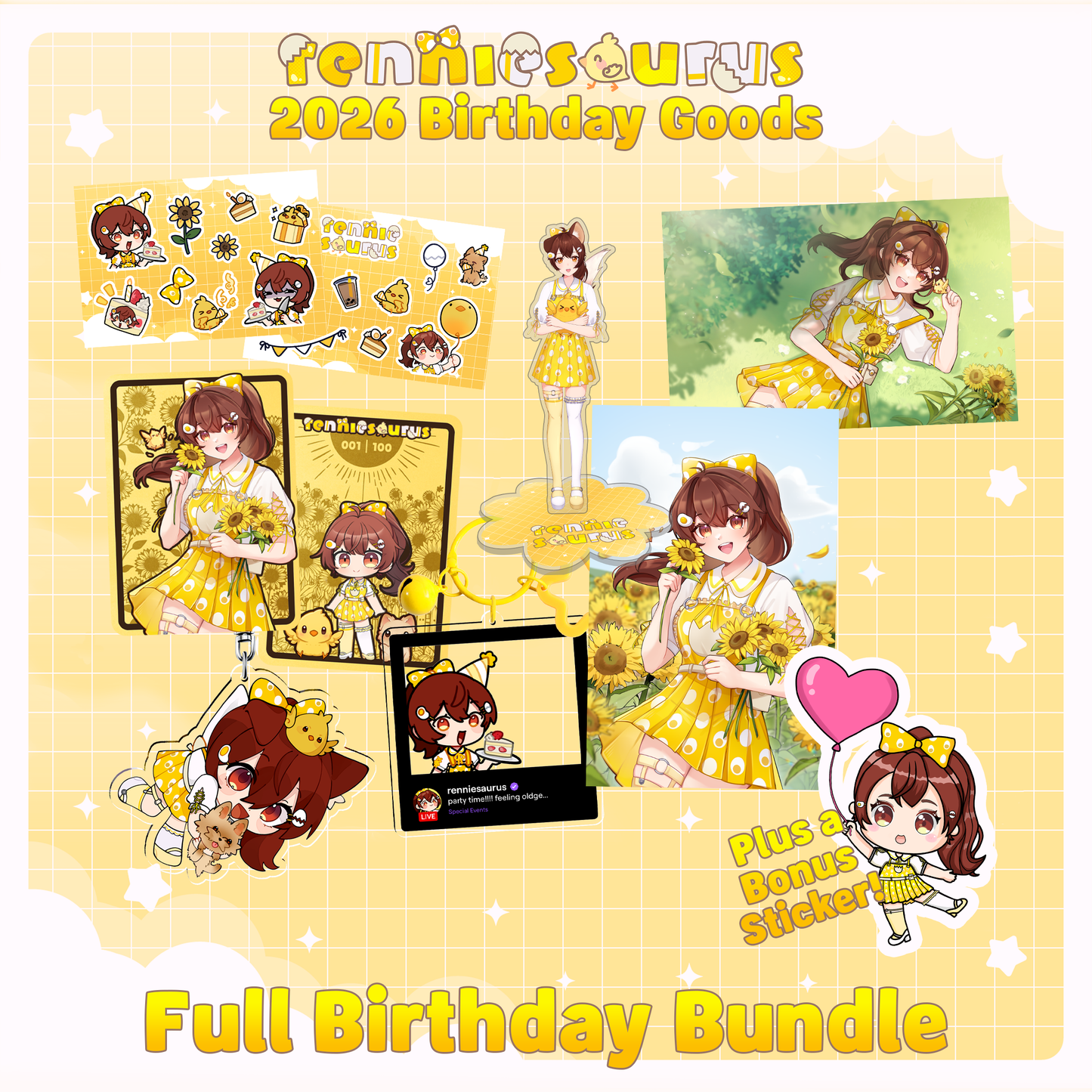 Renniesaurus : Full Birthday Bundle