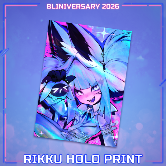 Rikku : Holofoil Print