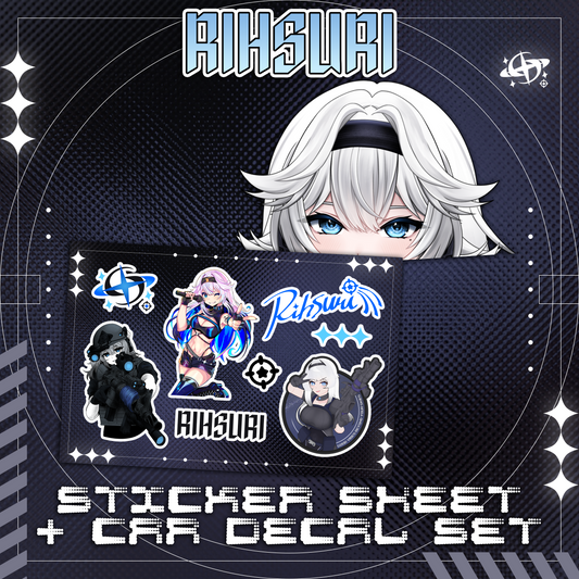 RIHSURI : Decal & Sticker Sheet Set