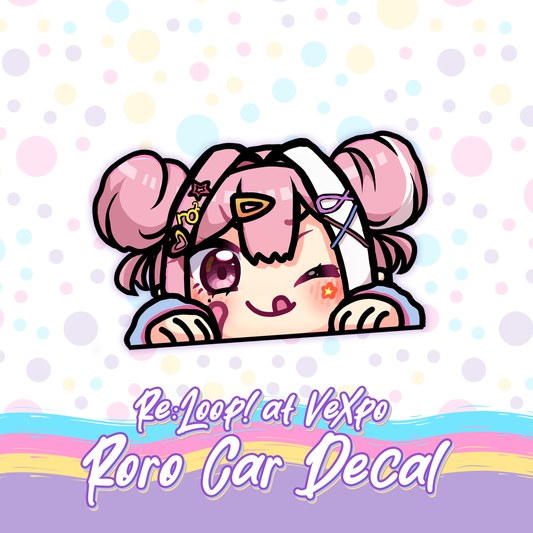 Hirano Kokoro : Re:Loop! Car Decal