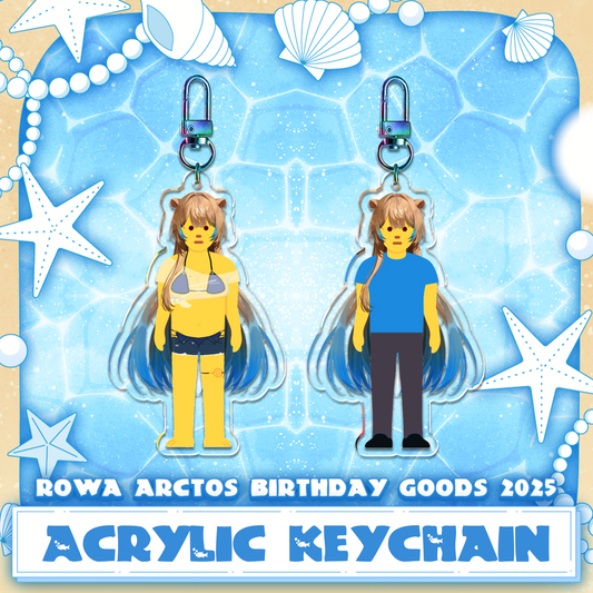 Rowa Arctos : Birthday Acrylic Keychain