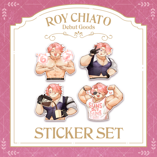 Roy Chiato : Sticker Set [Pre-Order]