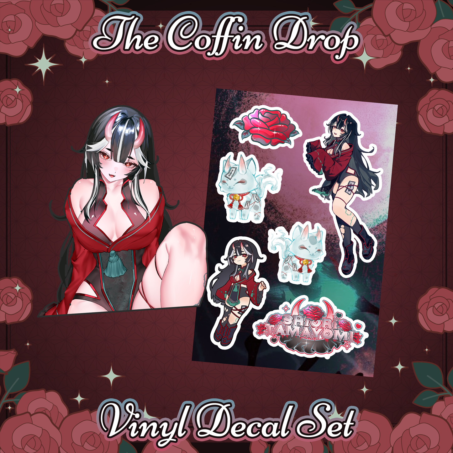 Shiori Tamayomi : Vinyl Decal & Sticker Sheet Set