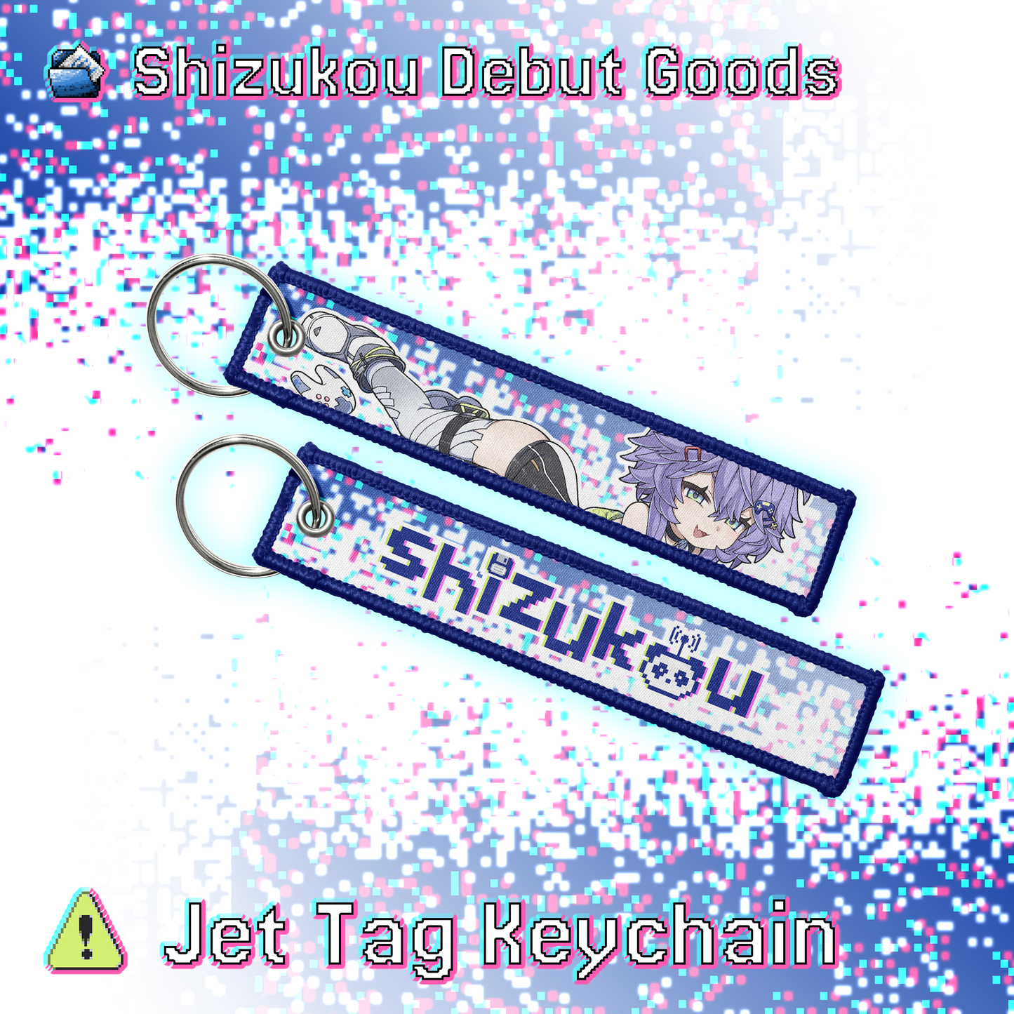 Shizukou : Jet Tag Keychain