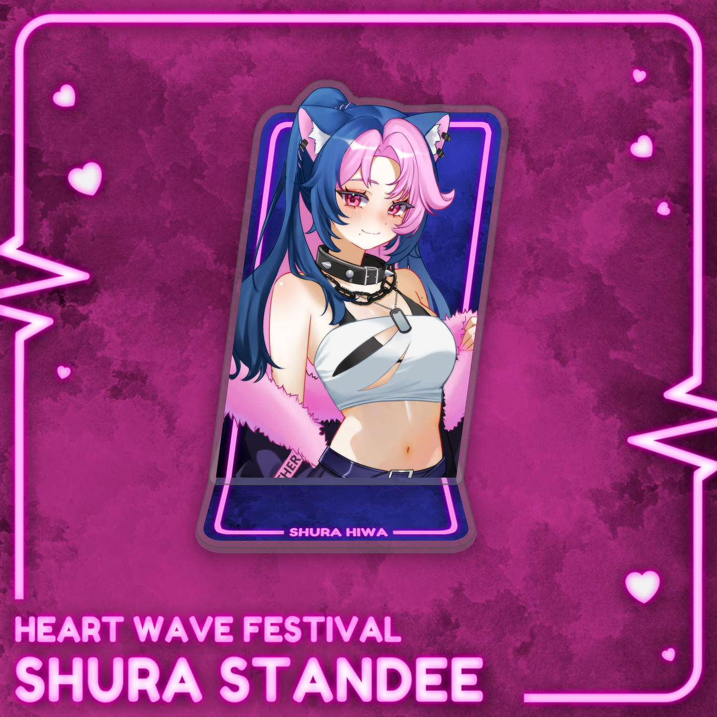 Shura Hiwa : HeartWAVE Standee