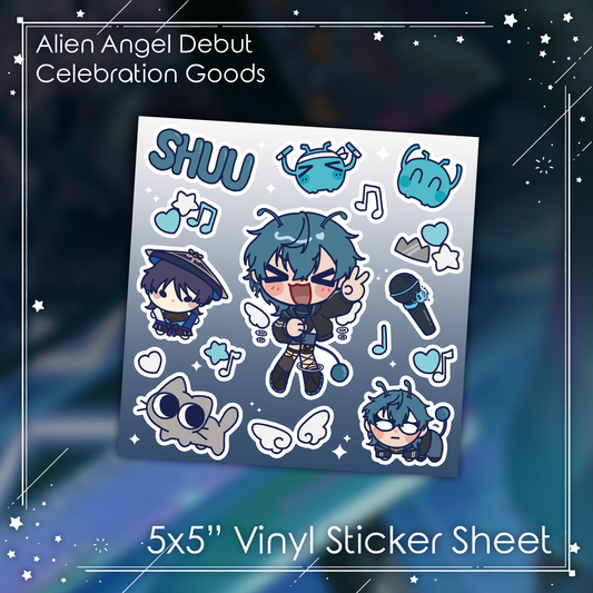 Shuu Sakurai : Vinyl Sticker Sheet