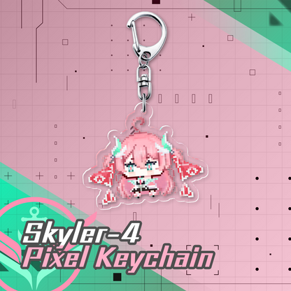 VFleet Project : Little Pixel Acrylic Keychains