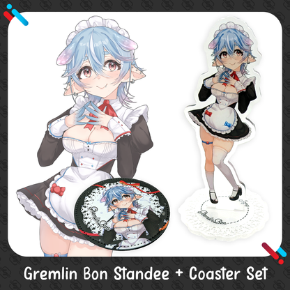 Socks Agency : LIMITED Maid Standee & Coaster Combos