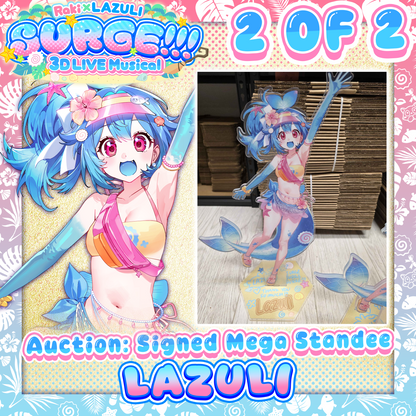 Surge : 2 of 2 Lazuli - SIGNED Mega Standee