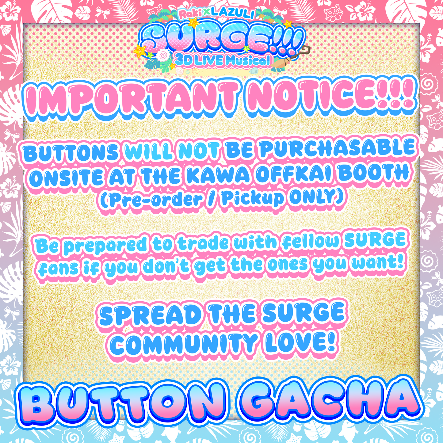 SURGE!!! : Button Gacha