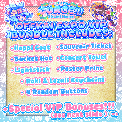 SURGE!!! : LIMITED OffKai Expo VIP Bundle