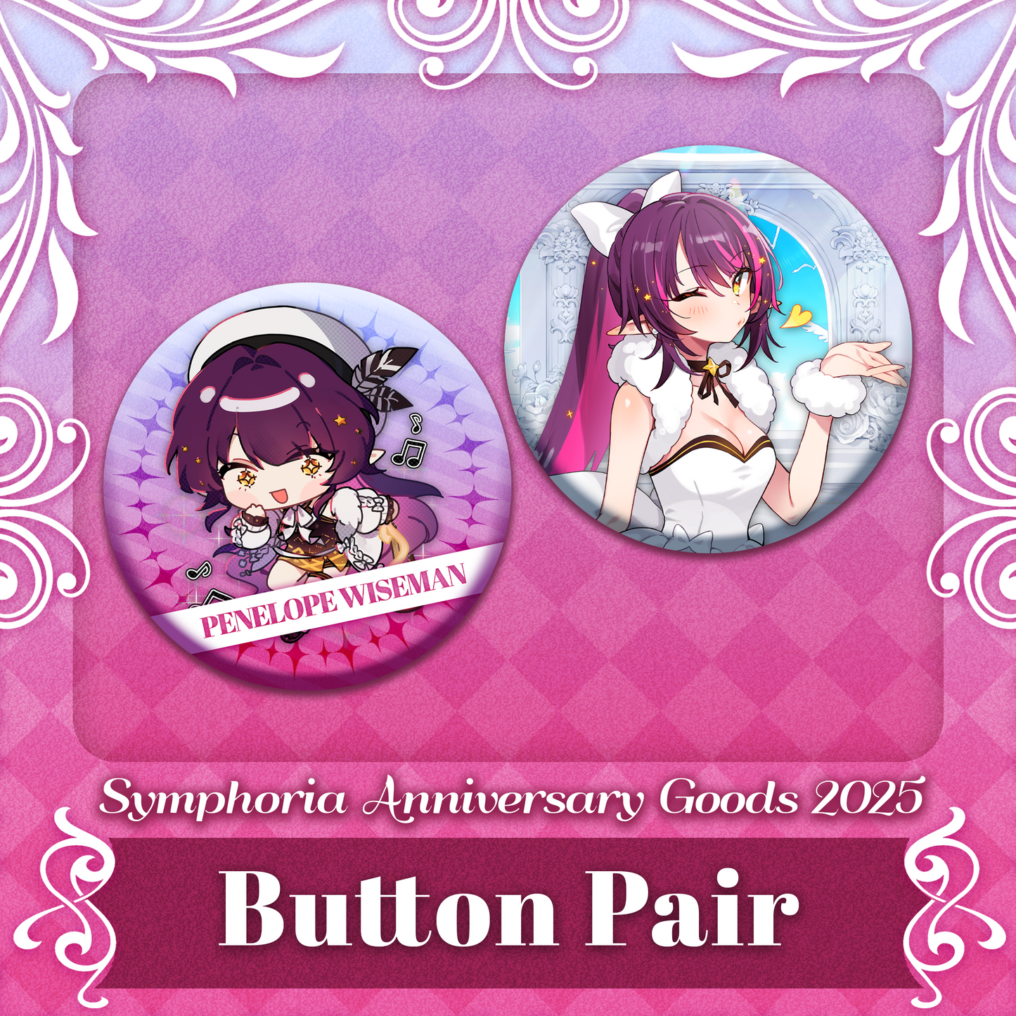 Symphoria : Button Pair