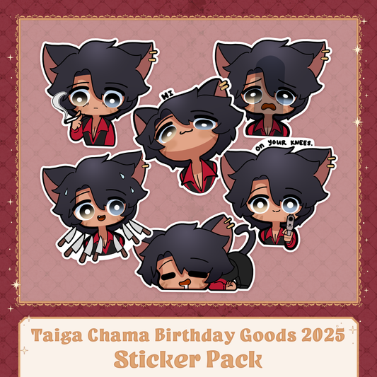 Taiga Chama : Sticker Set
