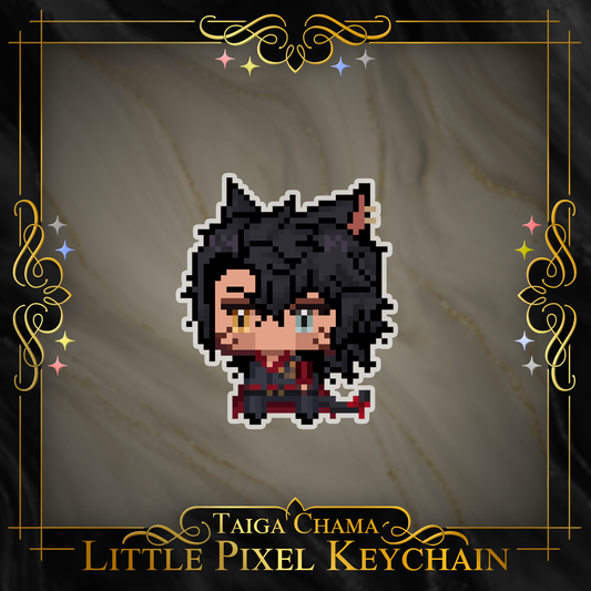 Taiga Chama : Little Pixel Keychain