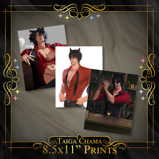 Taiga Chama : 8.5x11" Prints