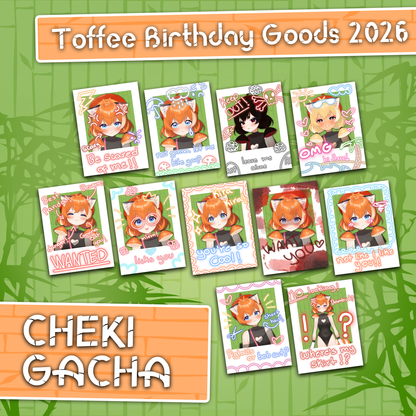 Toffee : Cheki Gacha