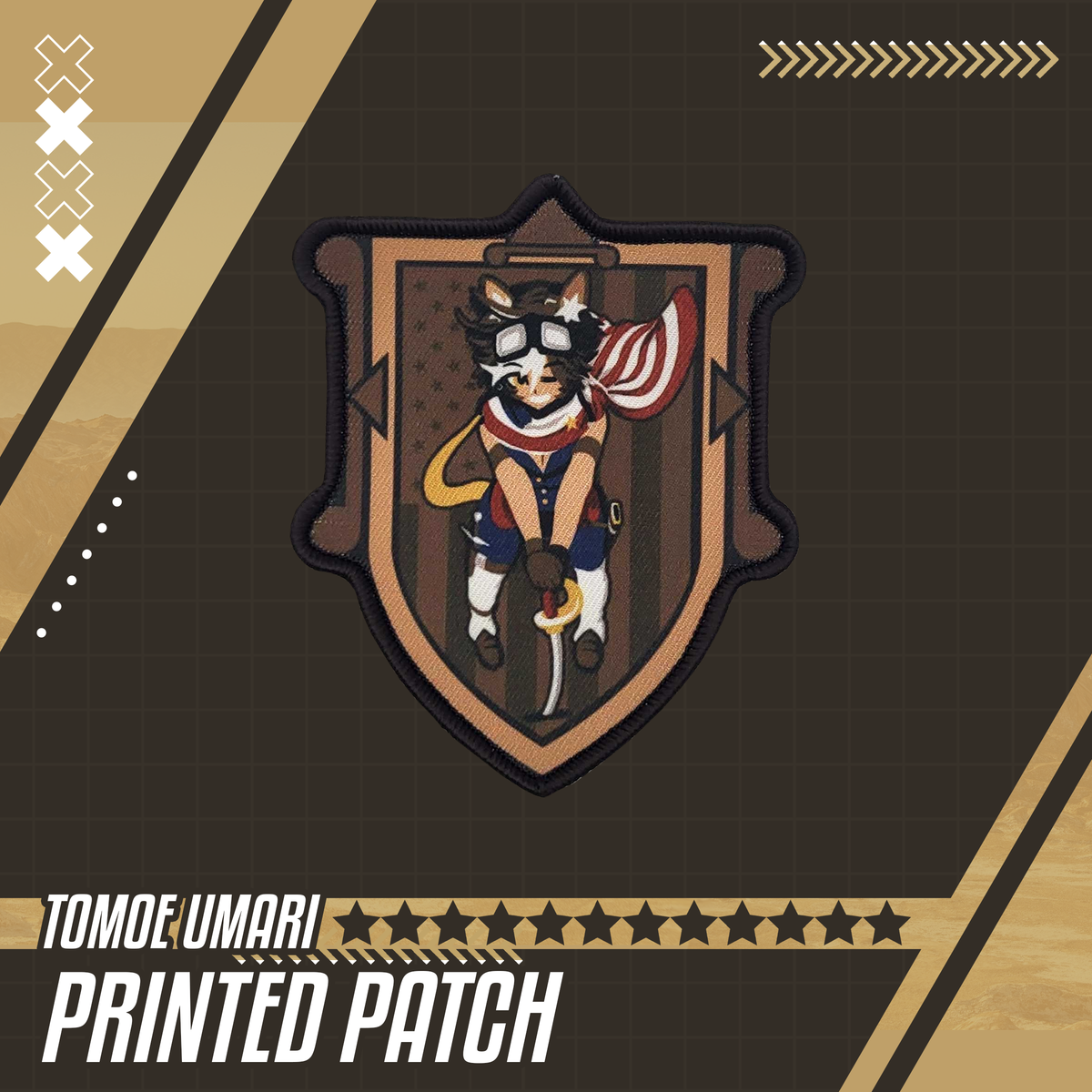 Tomoe Umari : Printed Patch
