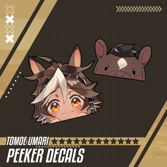 Tomoe Umari : Peeker Decal Set