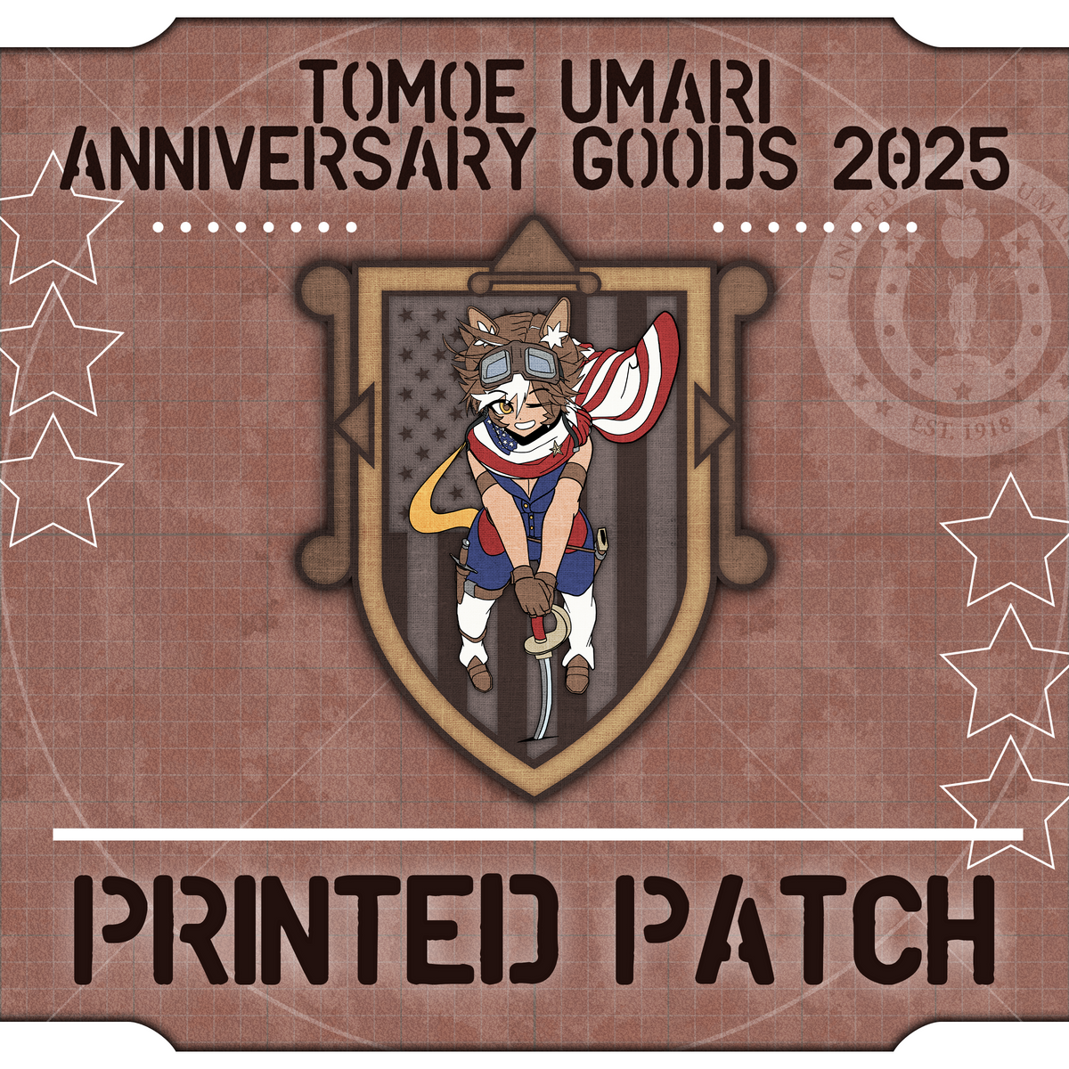Tomoe Umari : Printed Patch – Kawa Entertainment