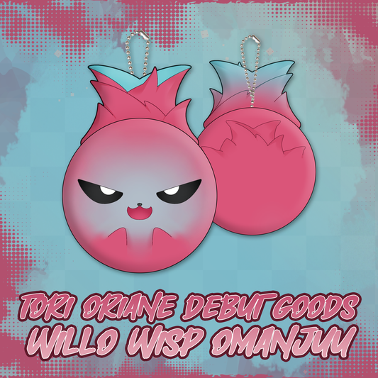 Tori Oriane : Willo Wisp Omanjuu Keychain