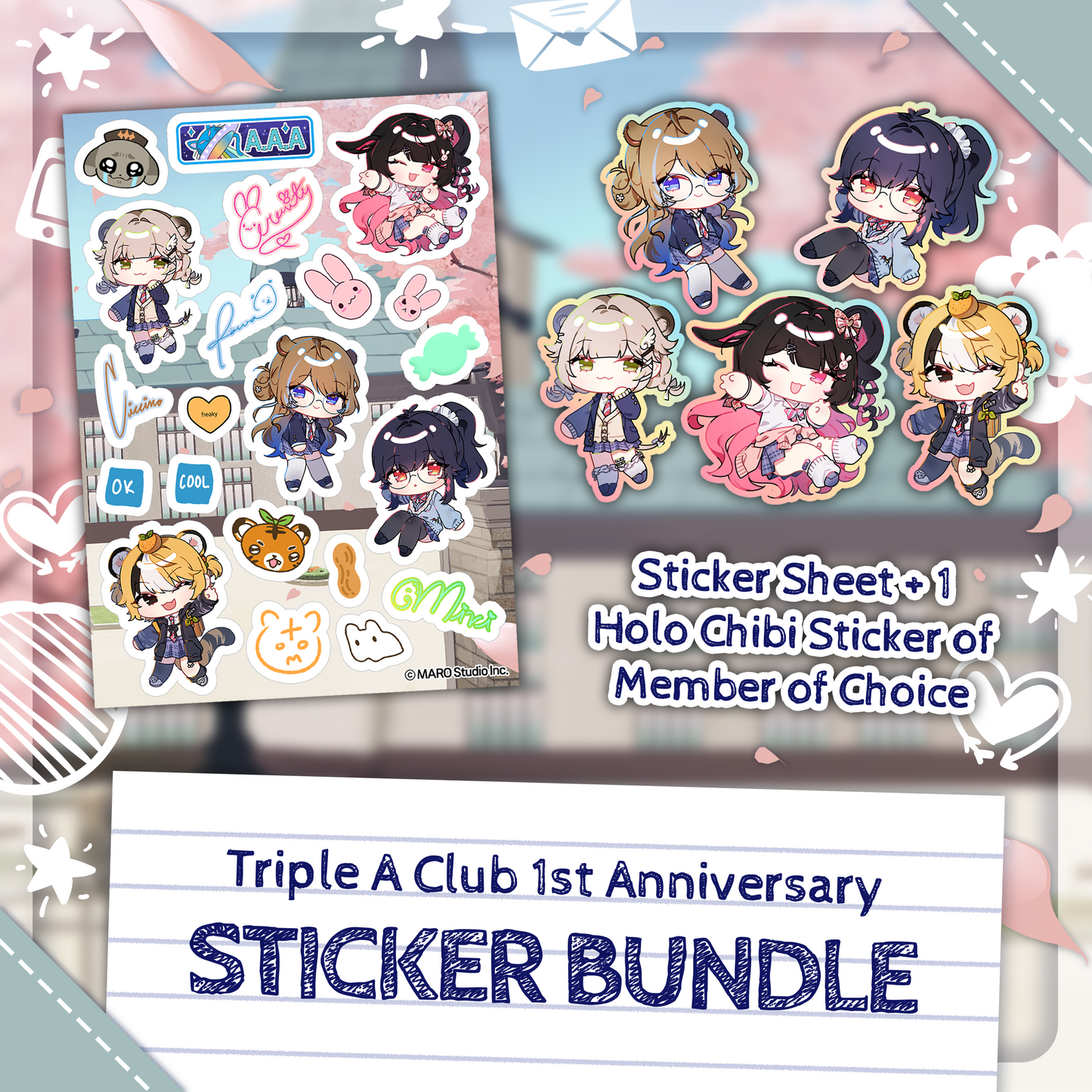 AAA Club : Sticker Bundle