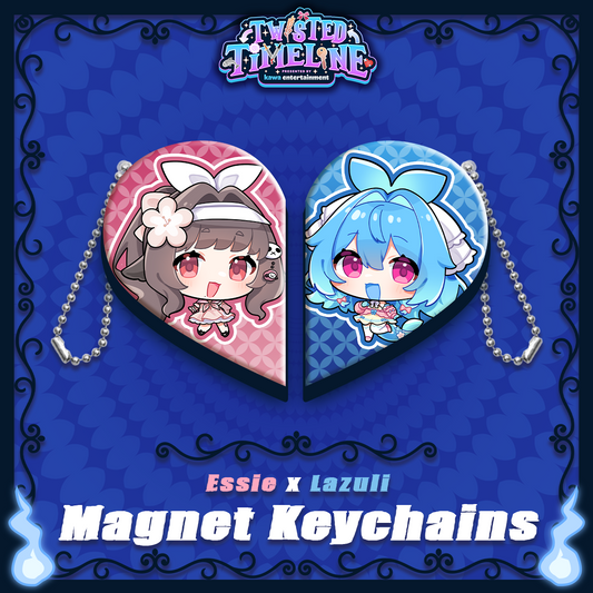Twisted Timeline : Essie x Lazuli Keychains [Pre-Order]