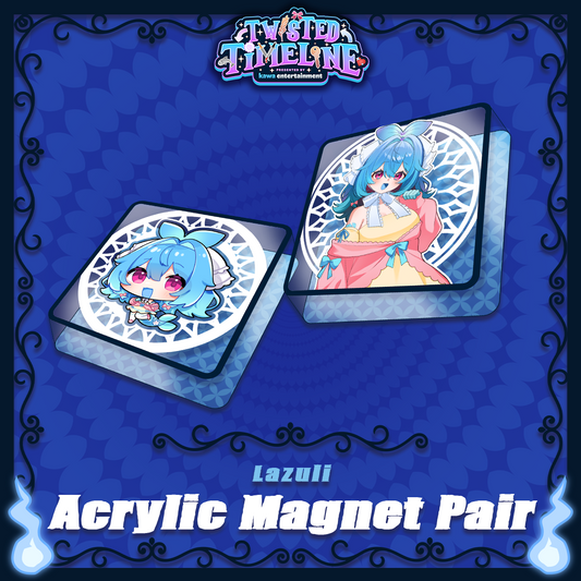 Lazuli : Twisted Timeline Magnet Pair [Pre-Order]