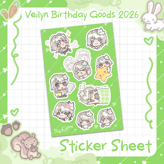 Veilyn : Sticker Sheet