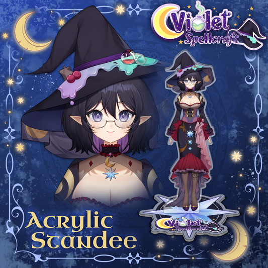 Violet Spellcraft : Acrylic Standee
