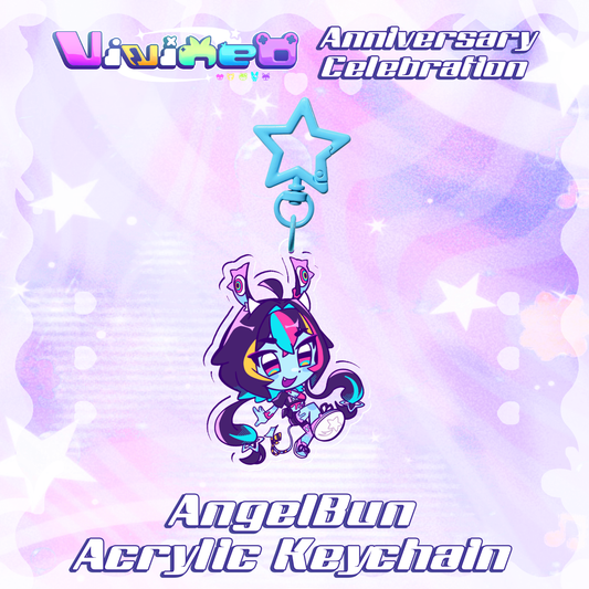 AngelBun : Acrylic Keychain
