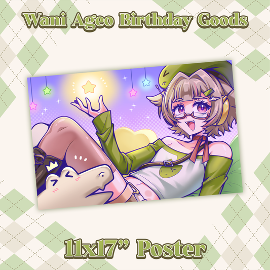 Wani Ageo : 11x17" Poster [Pre-Order]