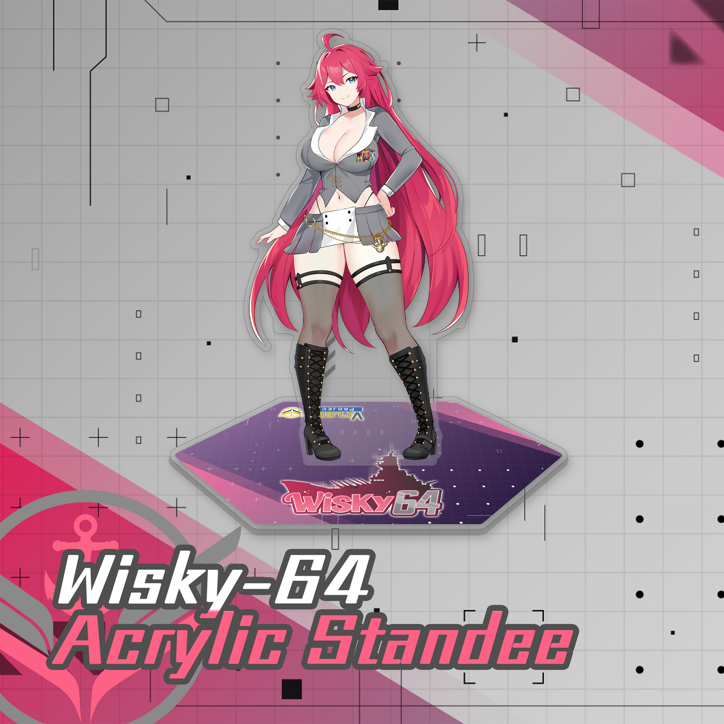VFleet Project : Wisky-64 Acrylic Standee