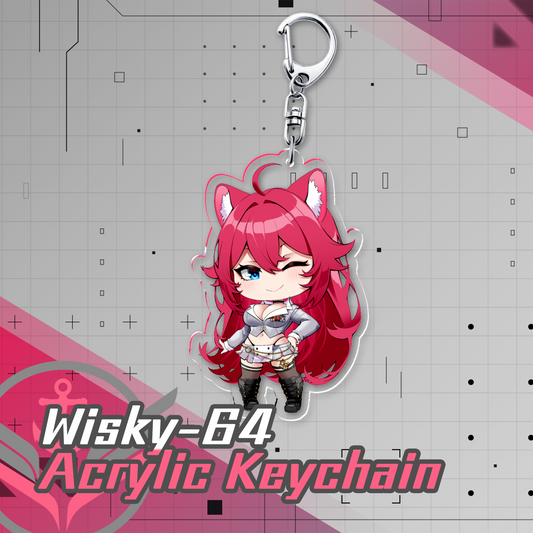 VFleet Project : Wisky-64 Acrylic Keychain