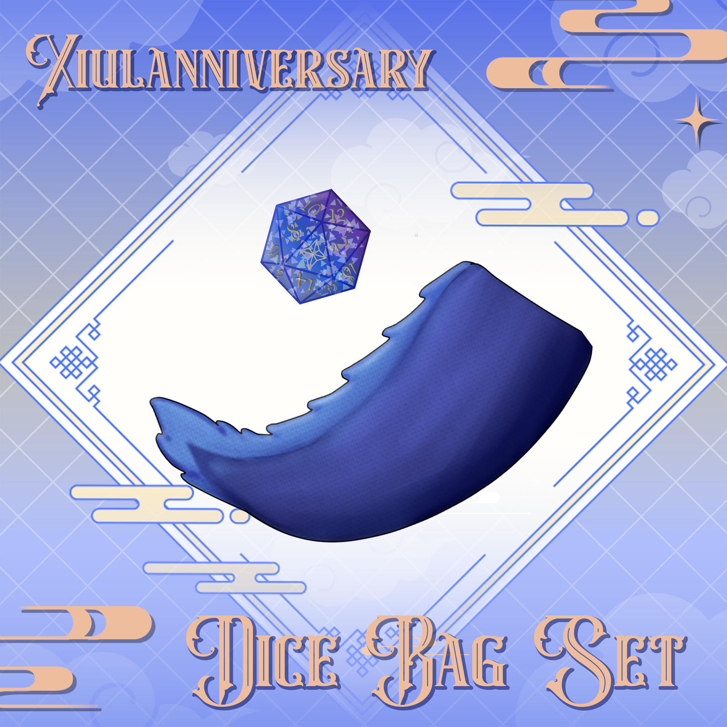 Xiulan Long : Dice Bag Set